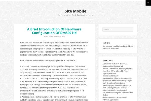 Hennyj theme site design template sample