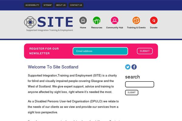 sitescotland.org site used Sitescotland