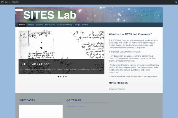 siteslab.org site used Cbox-theme