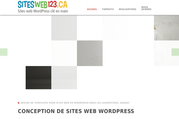 sitesweb123.ca site used Wenovio