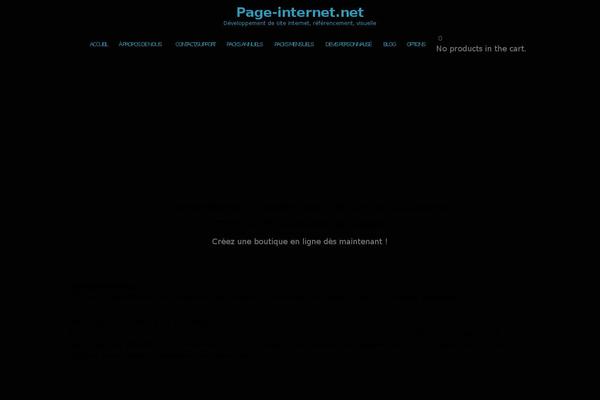 siteweb.page-internet.net site used Avril-personal