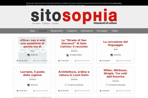 sitosophia.org site used Sitosophia