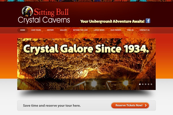 sittingbullcrystalcave.com site used ShowTime