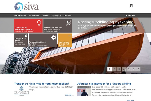 siva.no site used Siva-2020