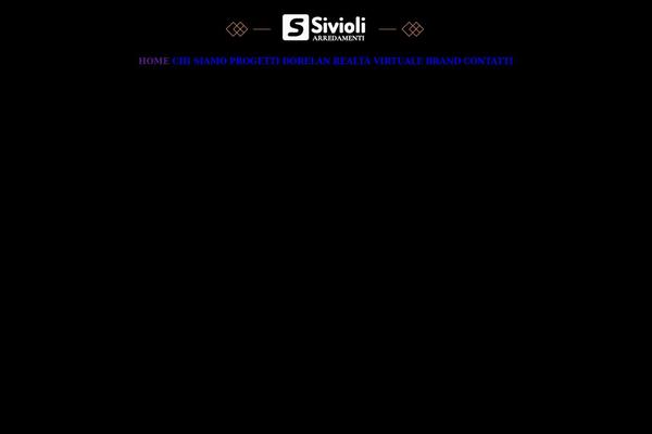 Total theme site design template sample