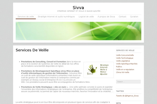 sivva.fr site used Skirmish