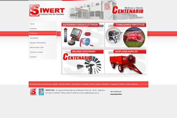 siwertsrl.com.ar site used Siwert