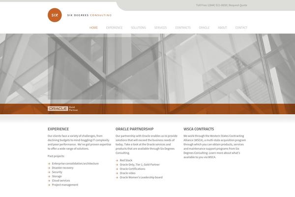 sixdegreesconsulting.com site used Six