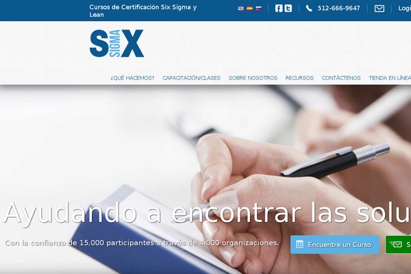 sixsigmaespanol.com site used Sixsigma