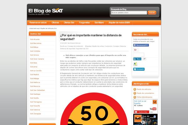 sixtblog.es site used Sixt