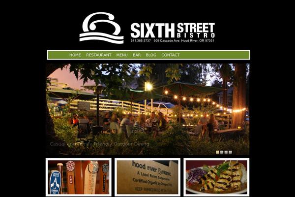 sixthstreetbistro.com site used Restaurant