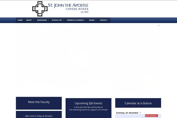 EDU theme site design template sample
