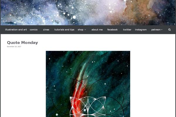Twenty Seventeen theme site design template sample