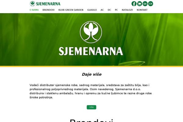 sjemenarna.com site used Sjemenarna_theme