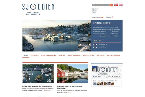 sjoddien.no site used Sjoddien