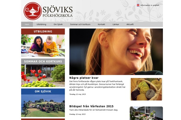 sjovik.eu site used Sjovik