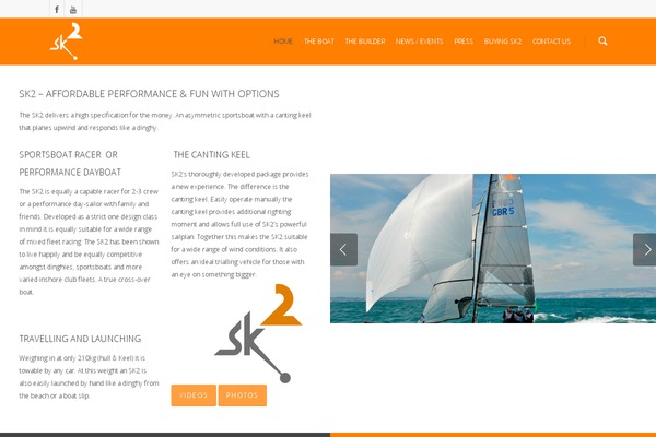 Salient theme site design template sample