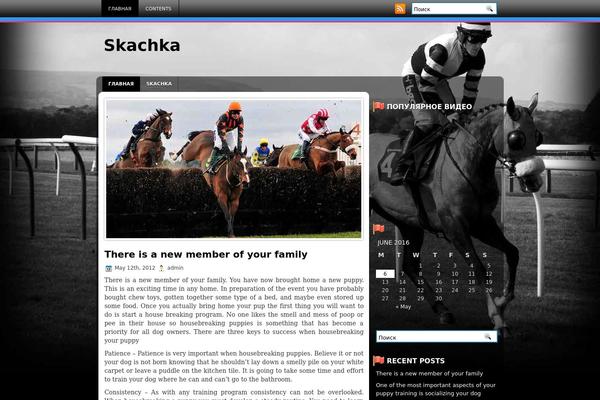 skachka.com site used Horseracing