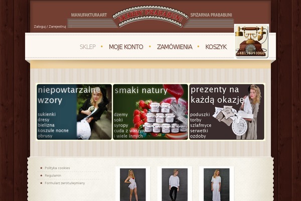 skarbyprababuni.pl site used Sklep25112015