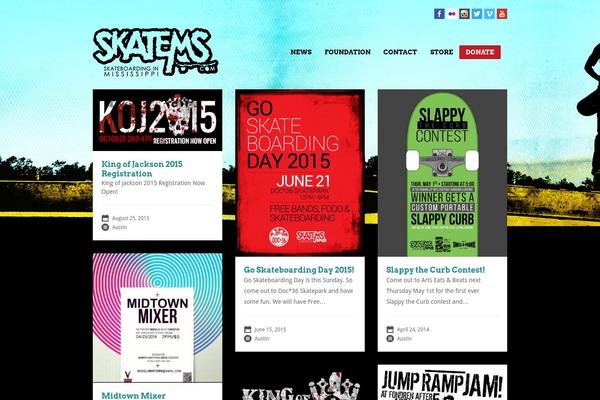 skatems.com site used Skatems-2.0