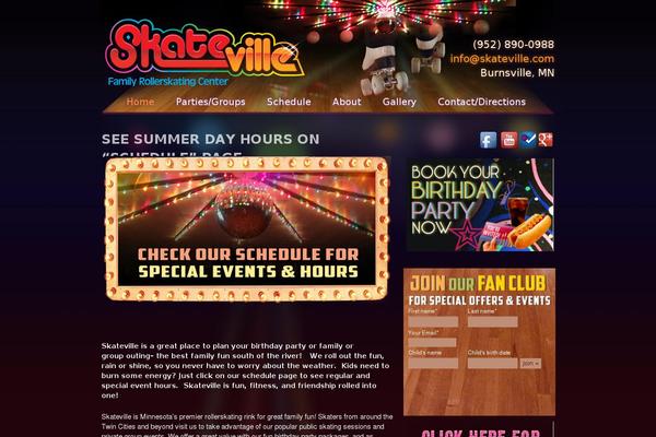 skateville.com site used Skateville