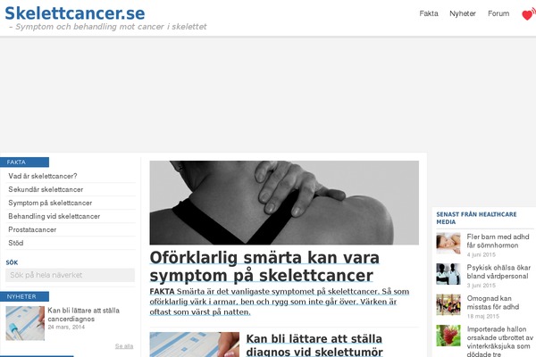 skelettcancer.se site used Healthcare-new