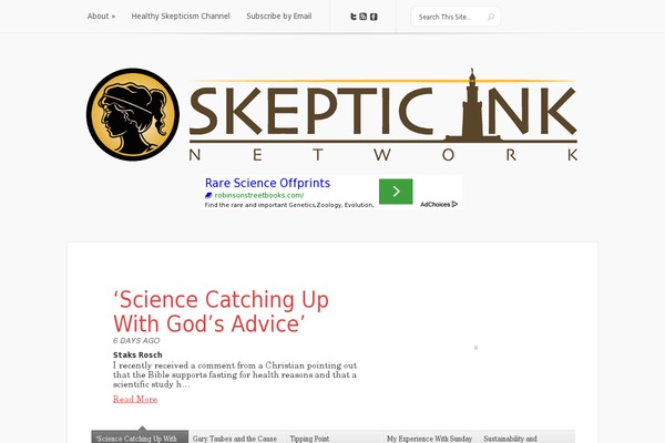 skepticink.com site used Sundak