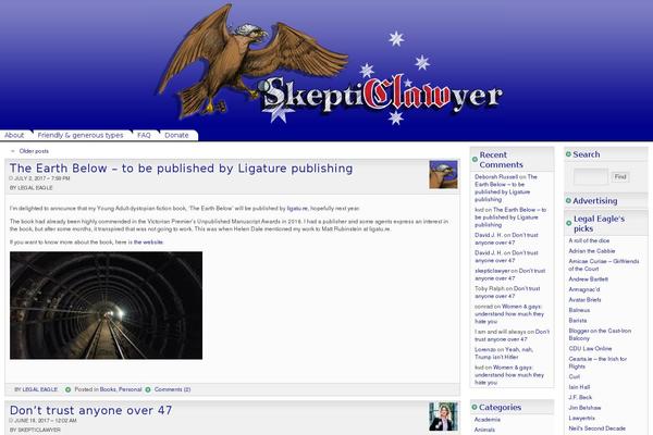 skepticlawyer.com.au site used Diurnal