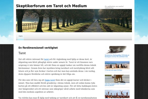 Twenty Ten theme site design template sample