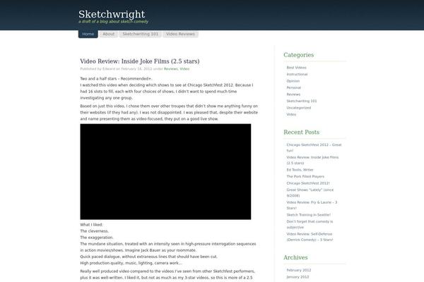 sketchwright.com site used Spotlight-13