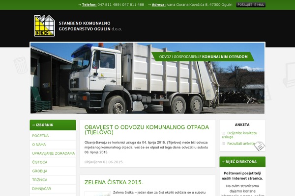 skg-ogulin.hr site used Creamzine