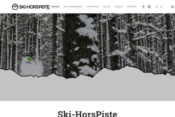Bridge theme site design template sample