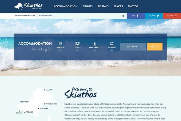Site using Skiathos-core plugin