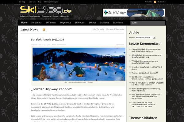 skiblog.de site used Rask