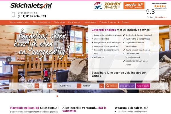 skichalets.nl site used Skichalets-nl