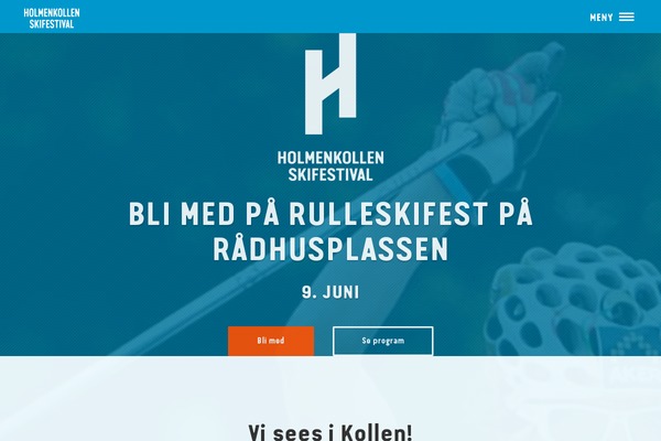 skifest.no site used Holmenkollen