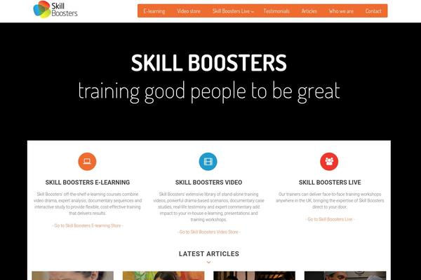 skillboosters.com site used Scorilo