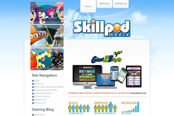 skillpodmedia.com site used Parasponsive_v4.2