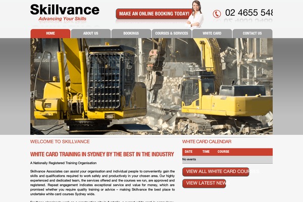 skillvance.com site used Skillvance