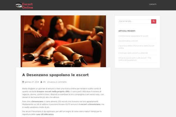 Sparkling theme site design template sample