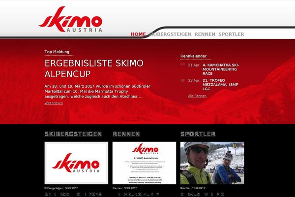 skimo.at site used Skimo-2020