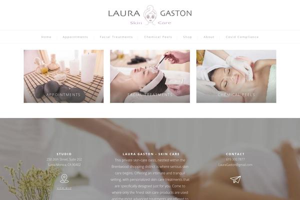 Beautypack theme site design template sample