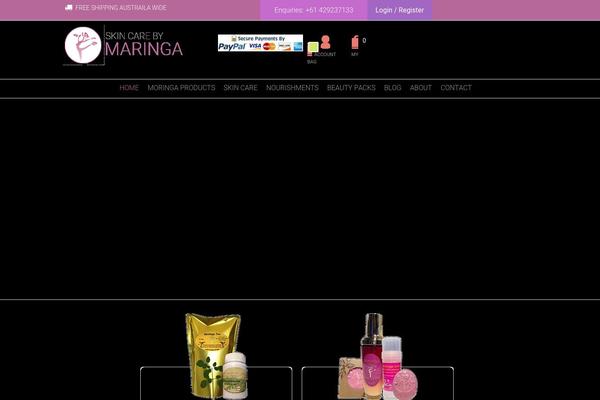 skincarebymaringa.com site used Skincarebymaringa