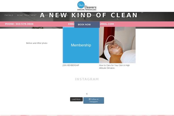 skincleanersbeauty.com site used Right