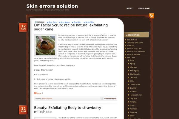 ChocoTheme theme site design template sample