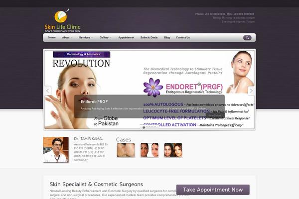 skinlifeclinic.com site used Thunder_v1.0.4