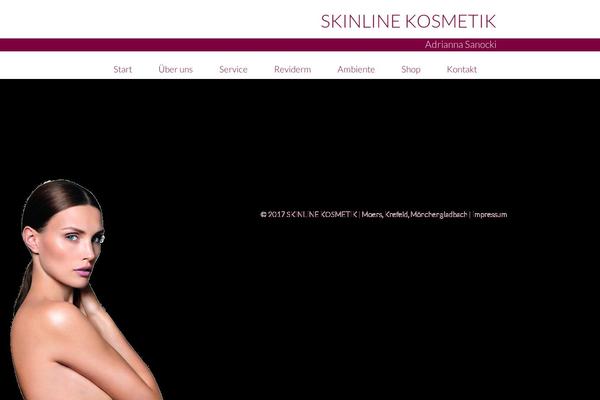 skinline-kosmetik.de site used Skinline