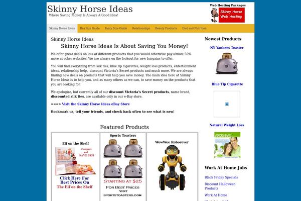 skinnyhorseideas.com site used Themestarta-framework