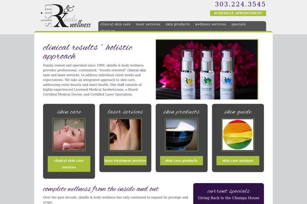 Virtue theme site design template sample