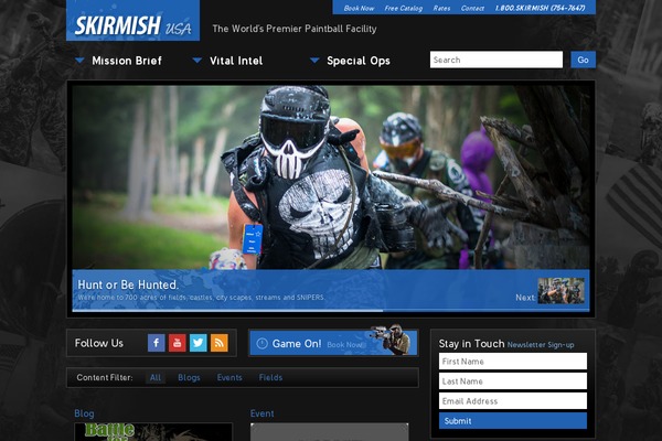 skirmish.com site used Poco-skirm